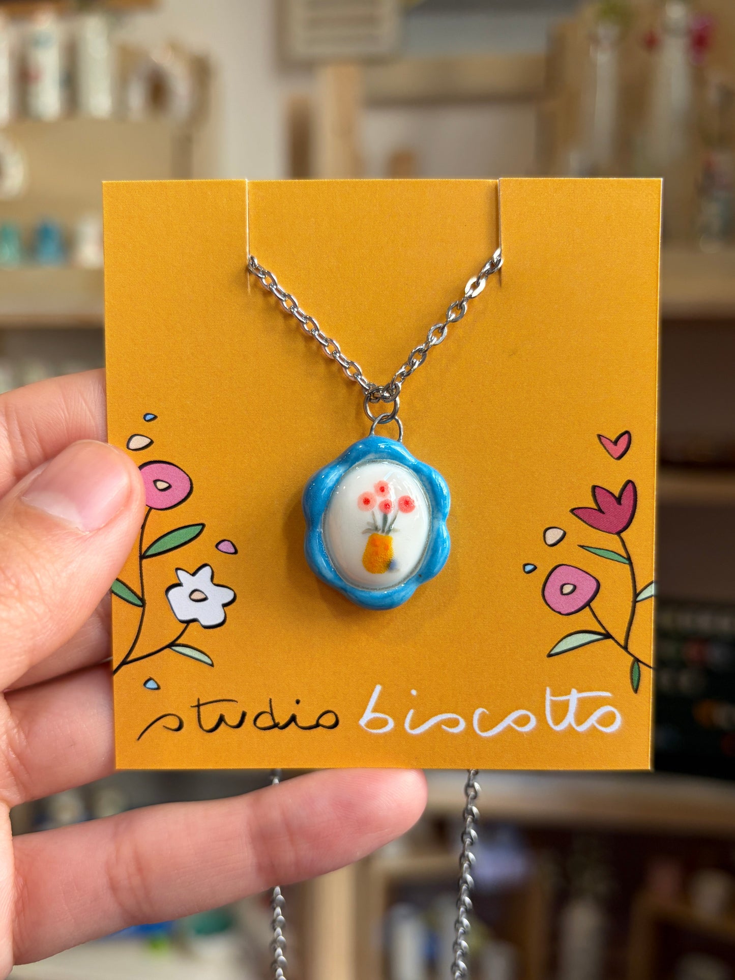 Collana ciondolo Cornicetta