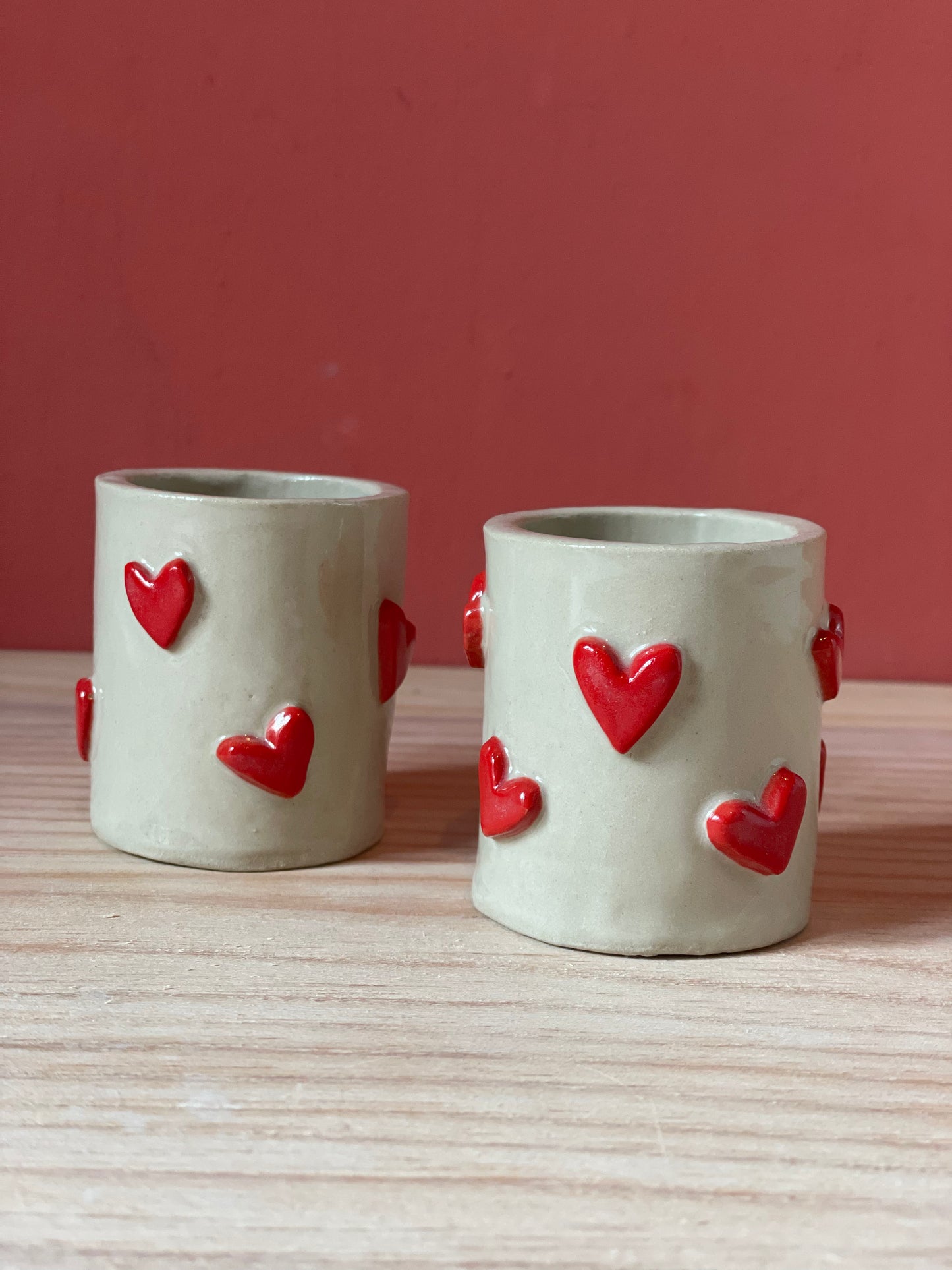 Coppia tazzine cuoricini