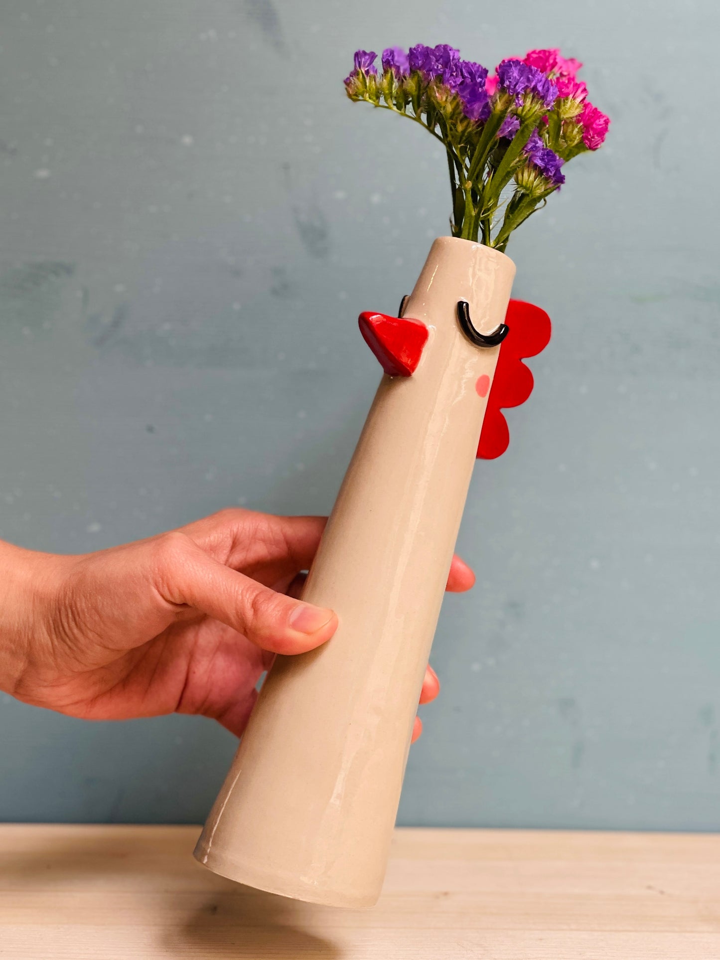 Vaso portafiori Gallinella