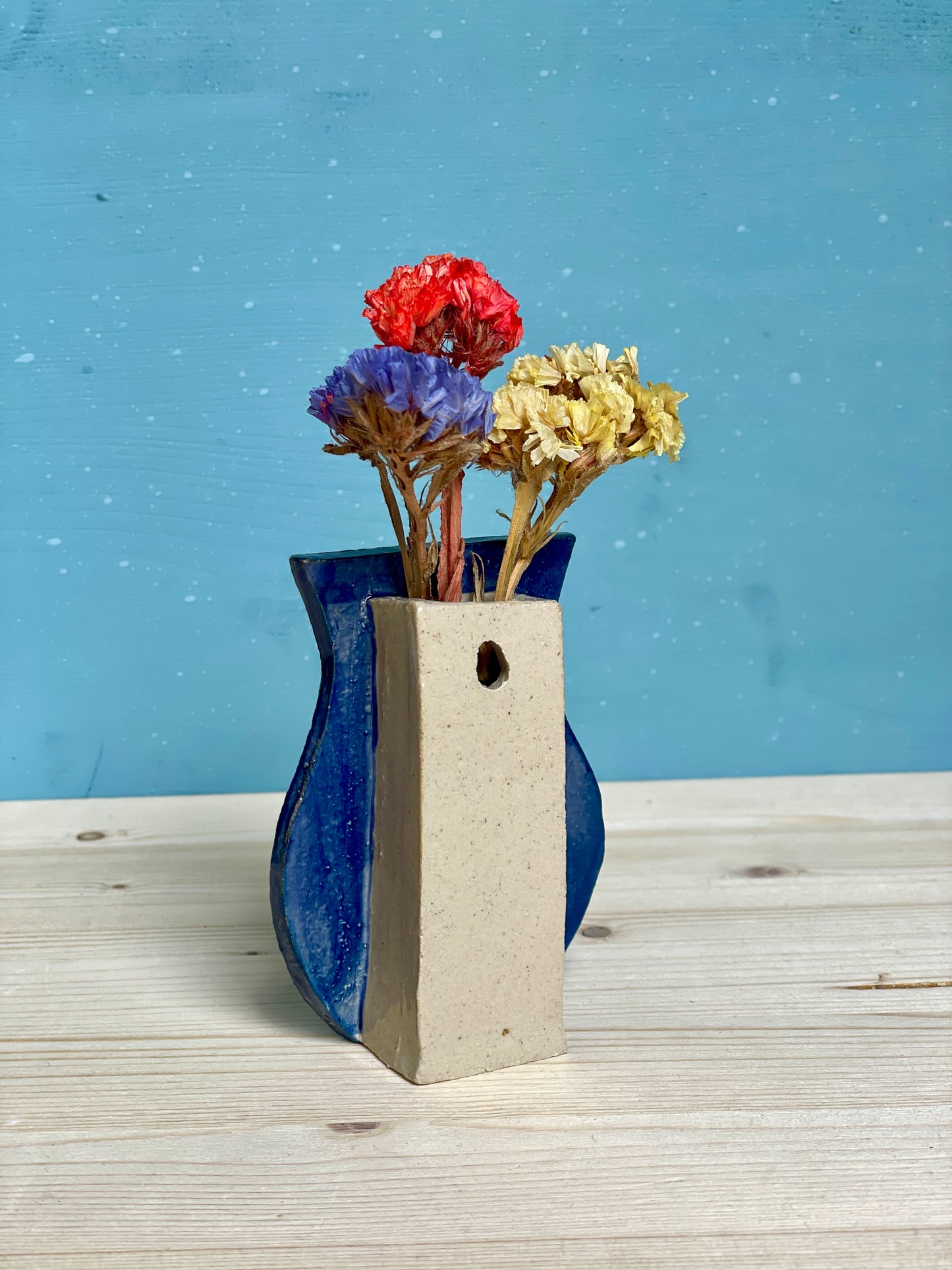 Vasetto da muro Blu scuro