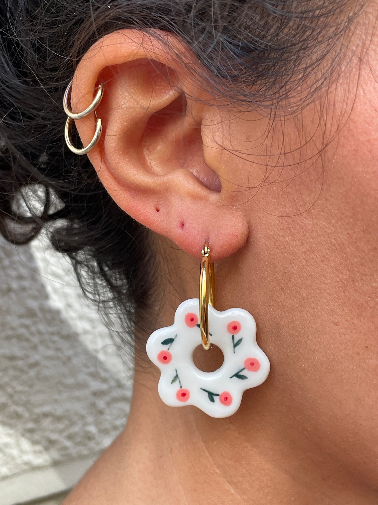 Orecchini bucaneve grandi