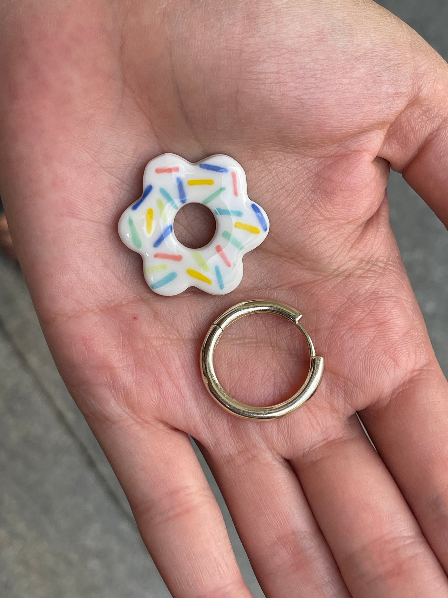 Orecchini bucaneve grandi