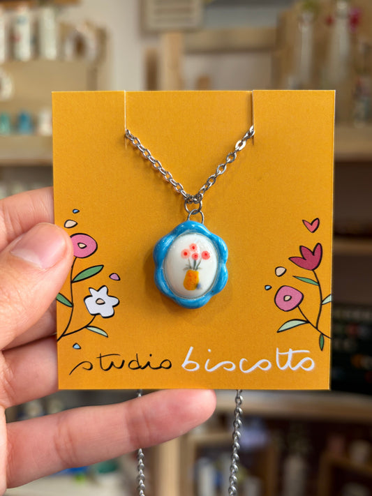 Collana ciondolo Cornicetta