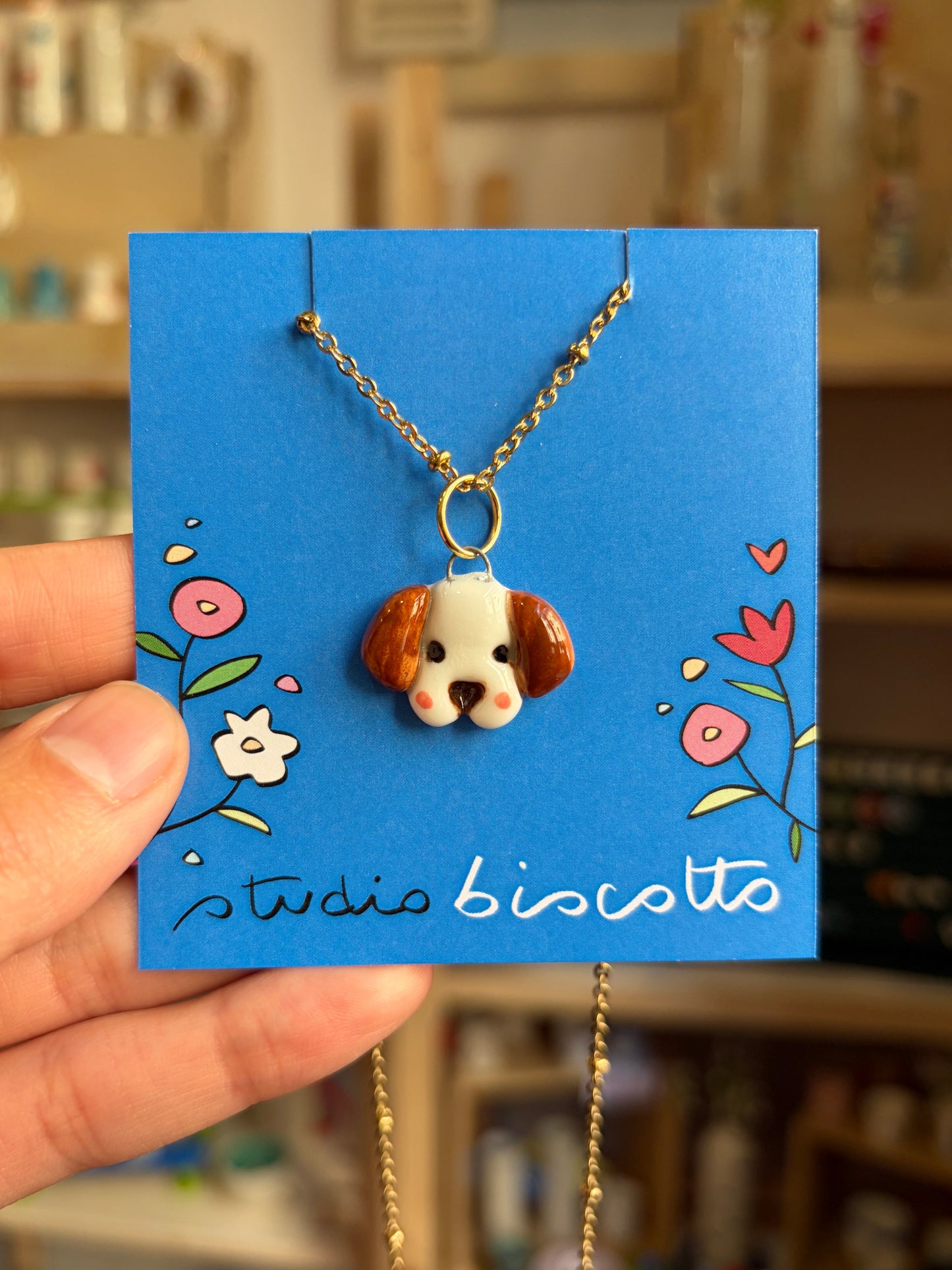 Collana ciondolo Cagnolino