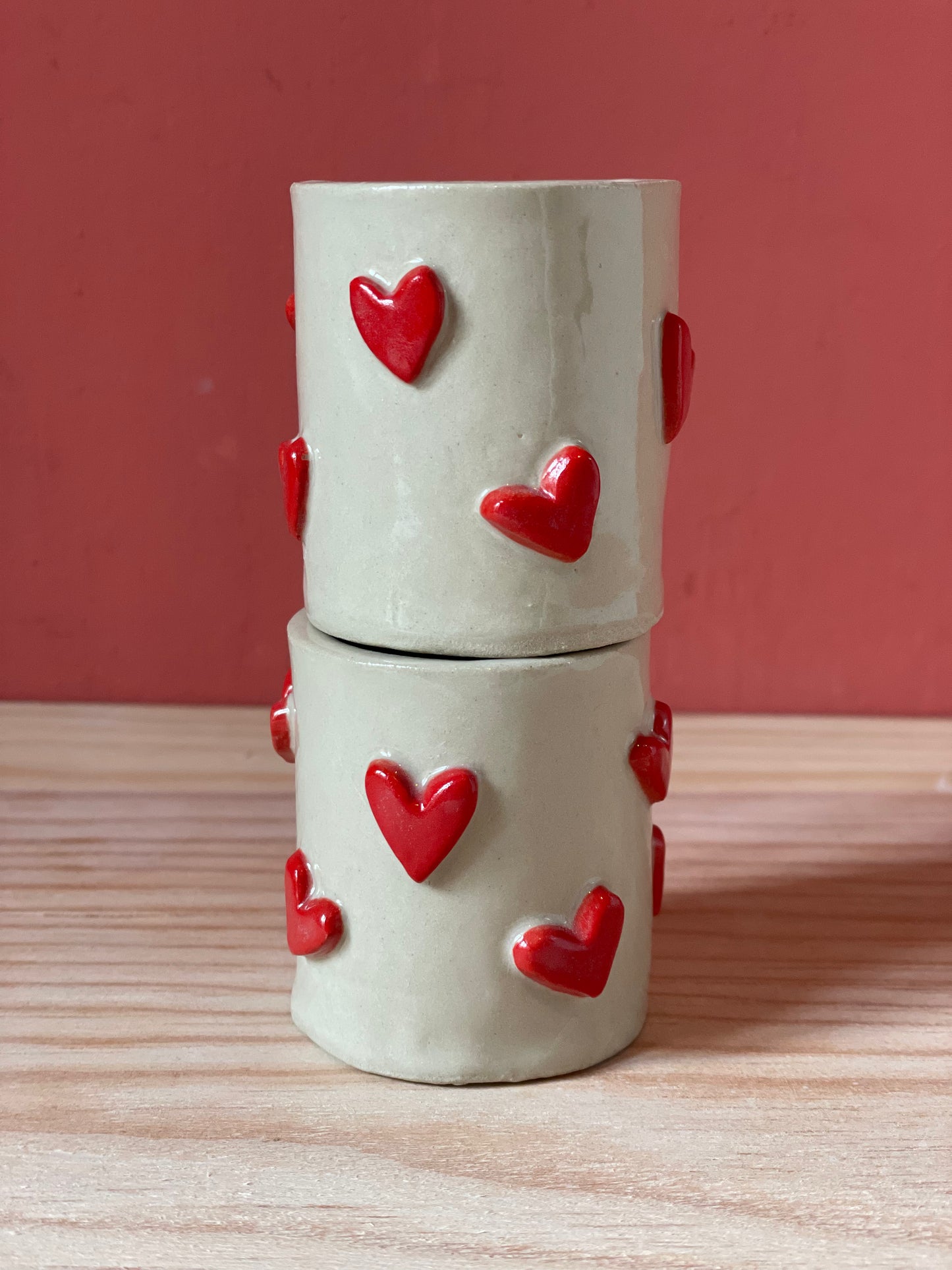 Coppia tazzine cuoricini