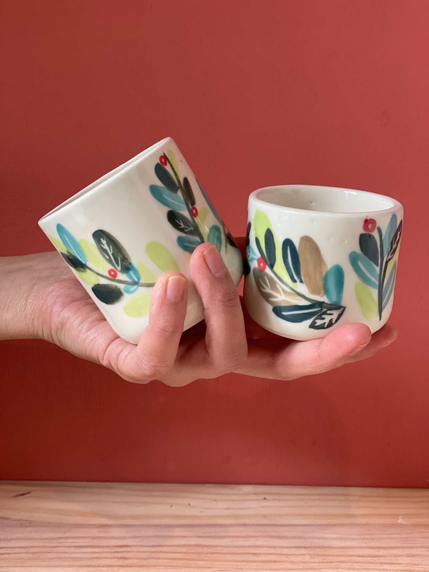 Set tazze in porcellana