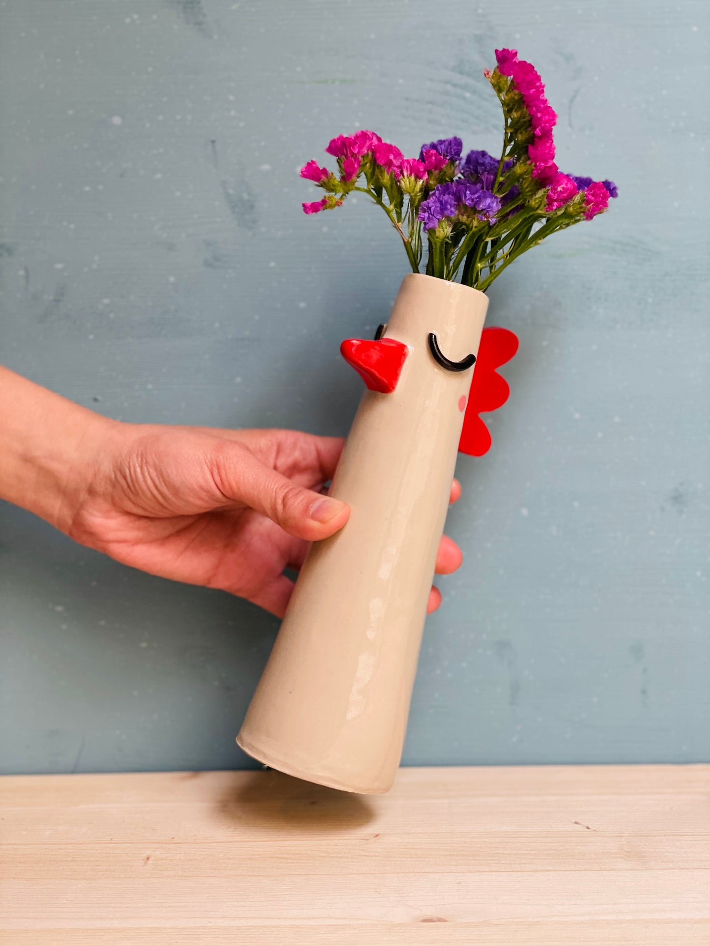 Vaso portafiori Gallinella