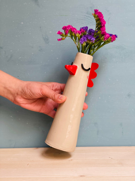 Vaso portafiori Gallinella