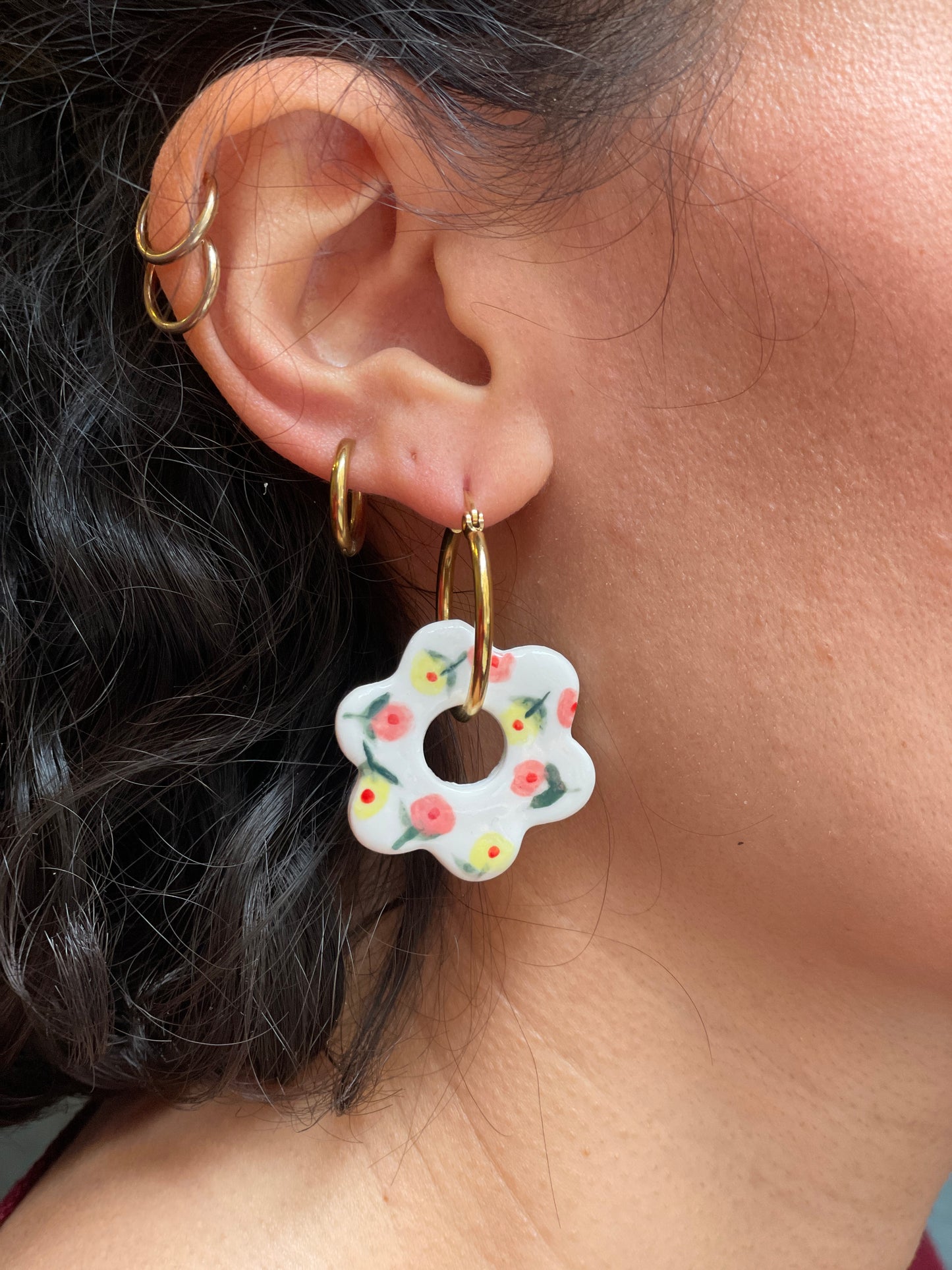 Orecchini bucaneve grandi