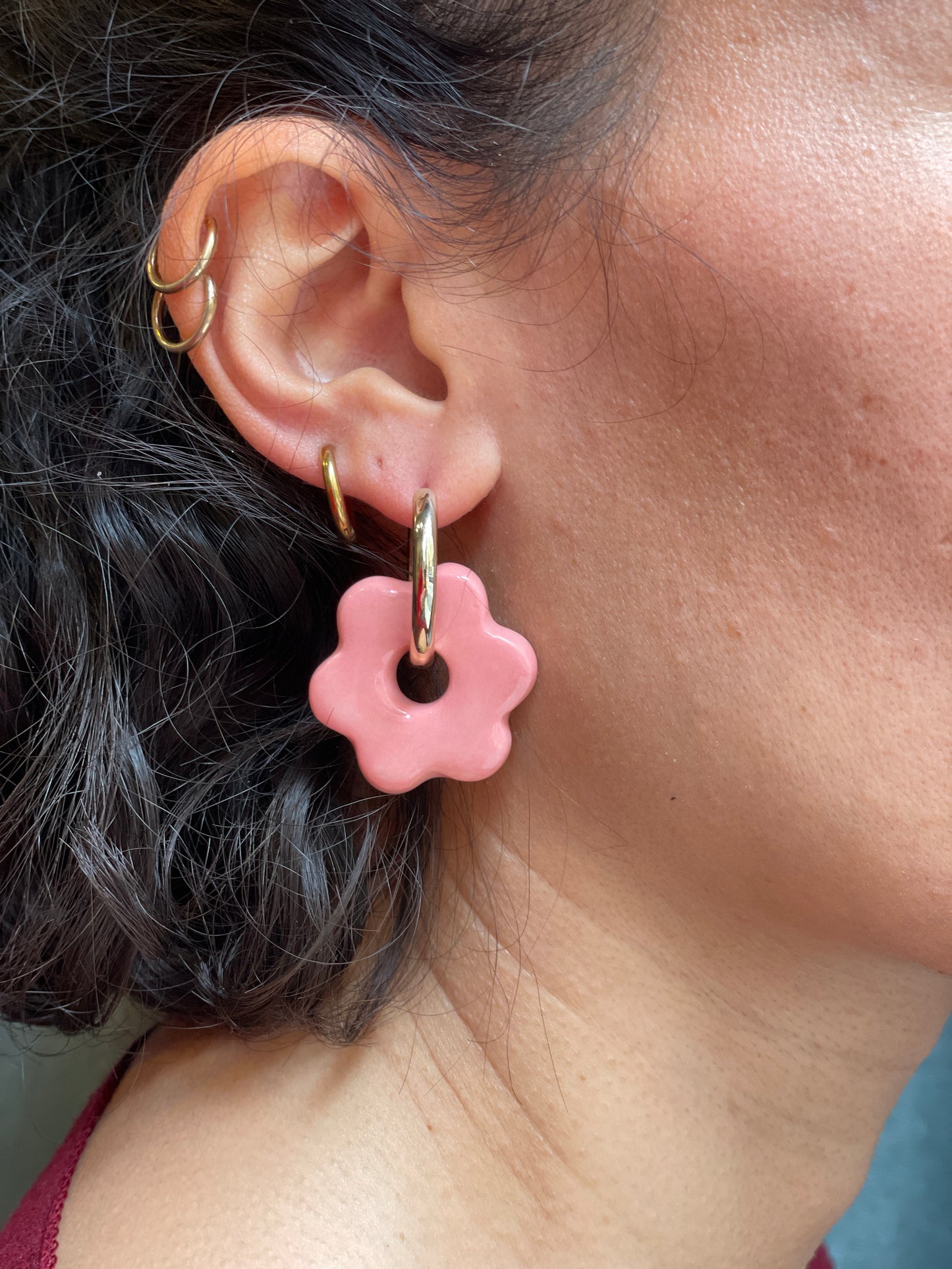 Orecchini bucaneve grandi