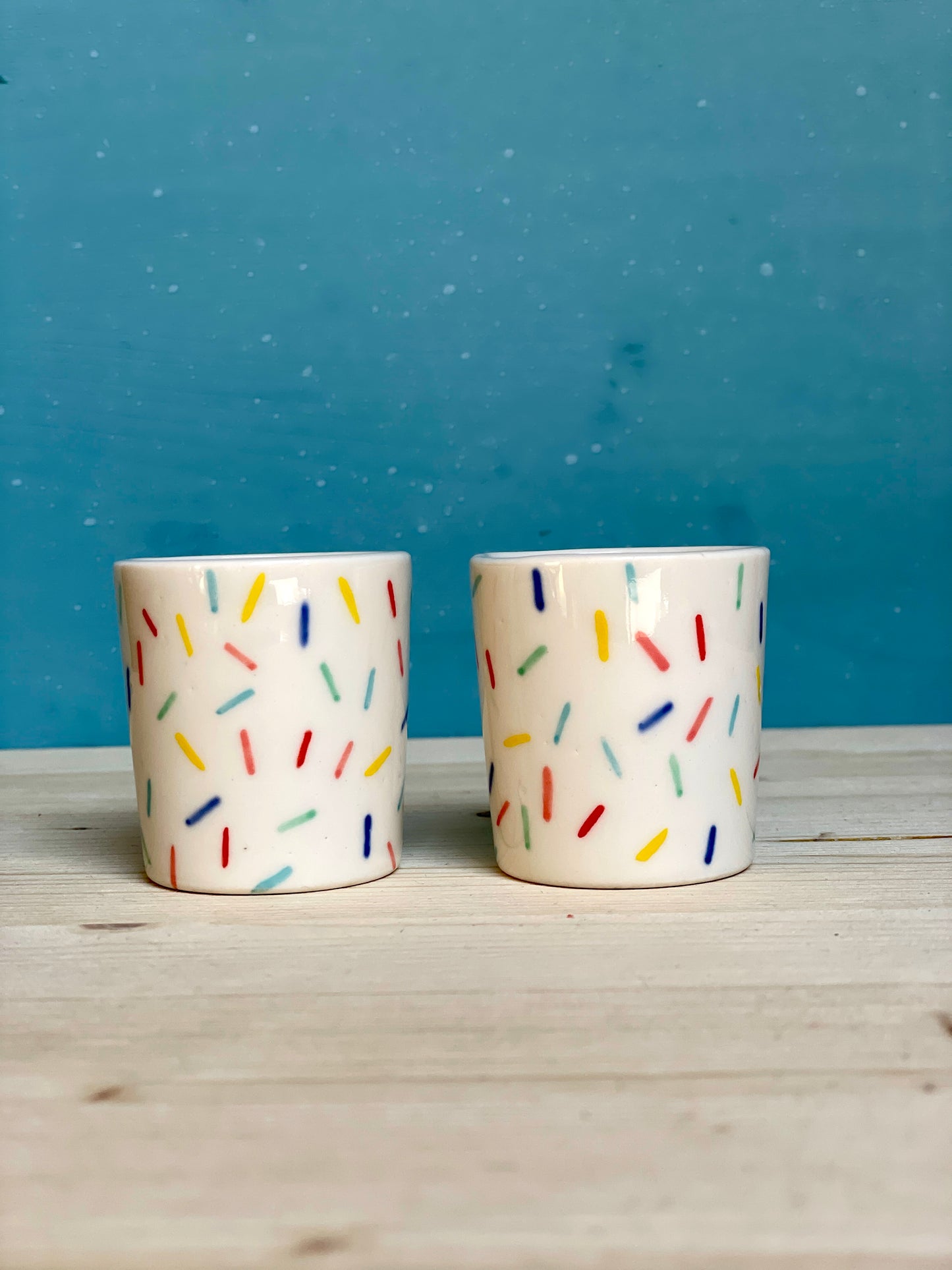 Coppia tazzine porcellana Zuccherini