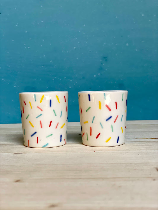 Coppia tazzine porcellana Zuccherini