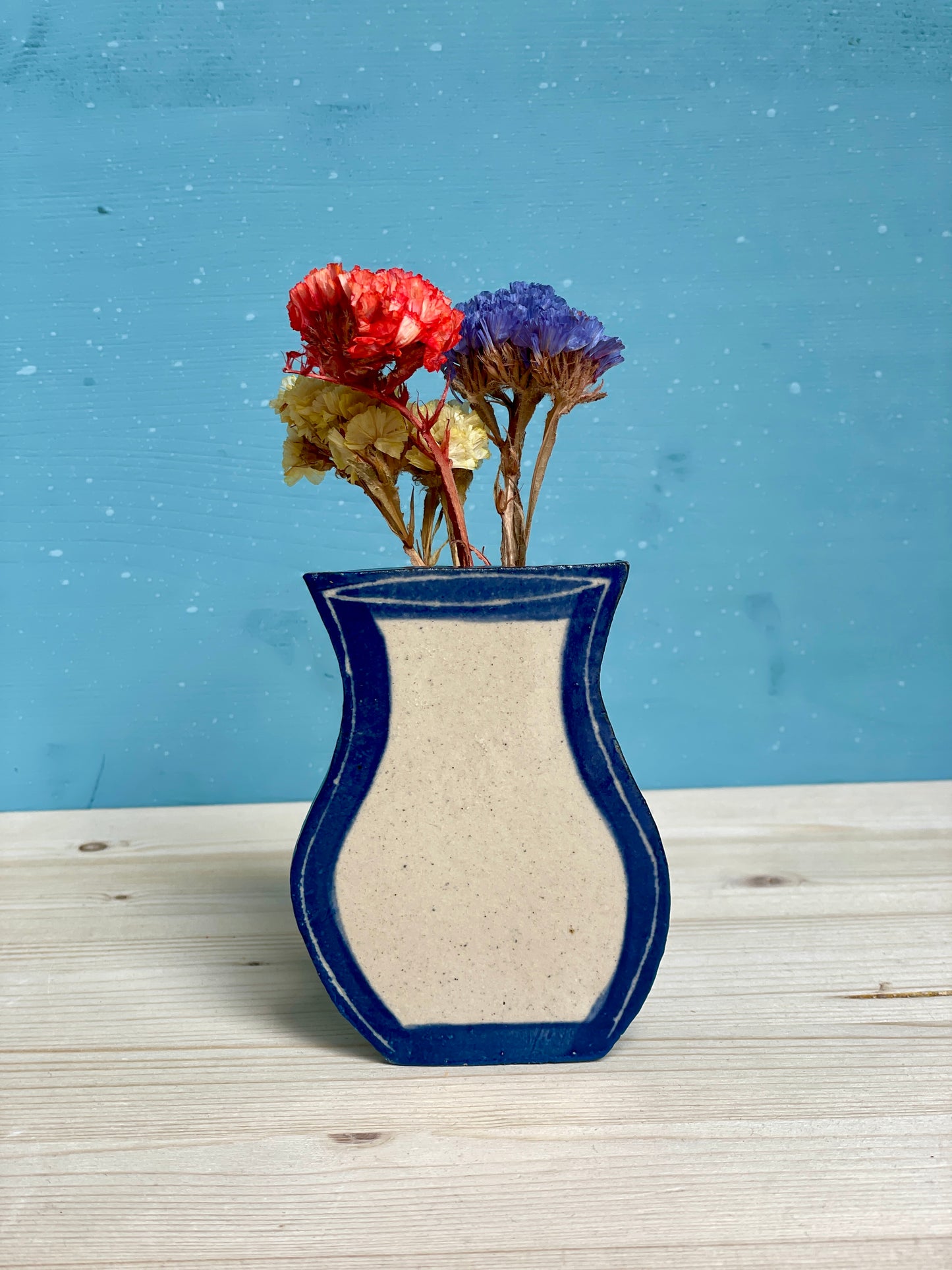 Vasetto da muro Blu scuro