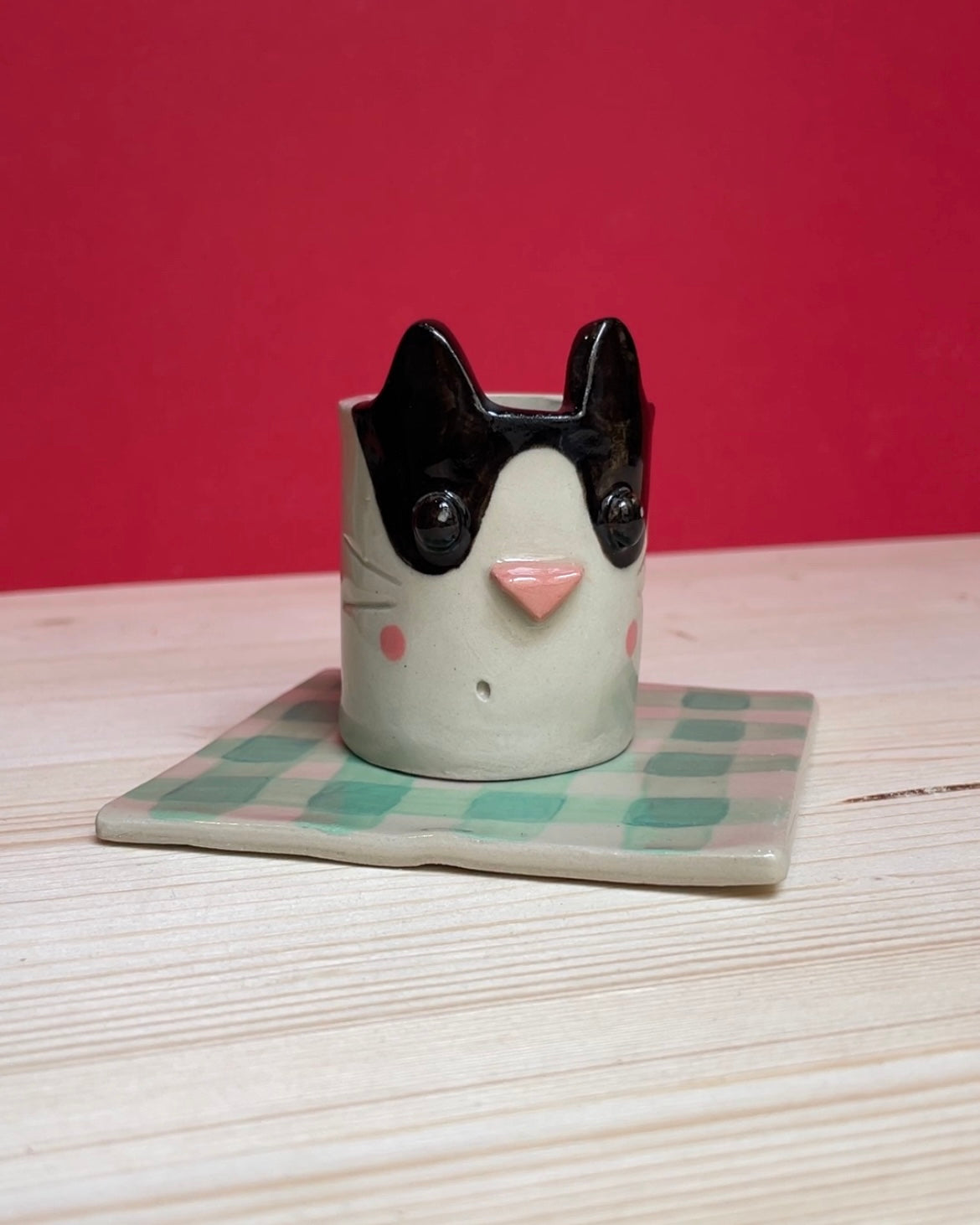 ° Piastrella tovaglia verde acqua