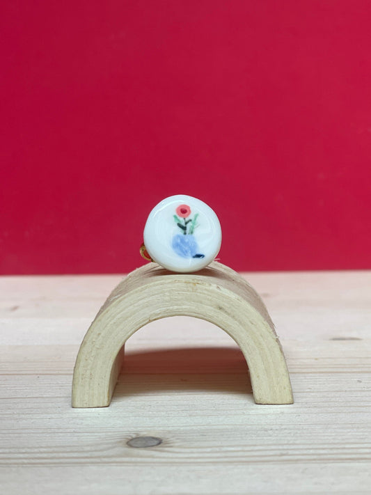 Anello Vasetto fiore