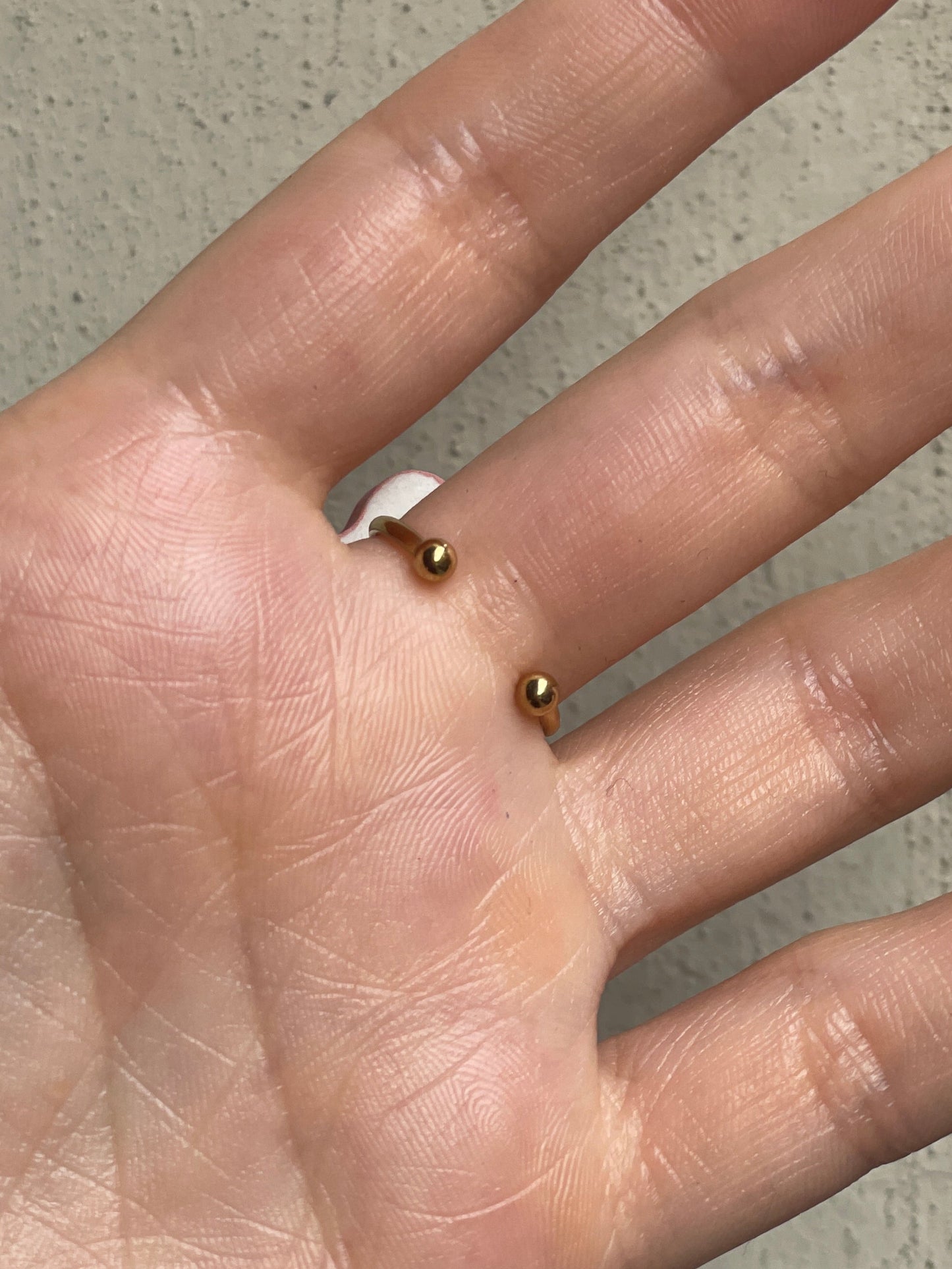 Anello cuoricino occhio