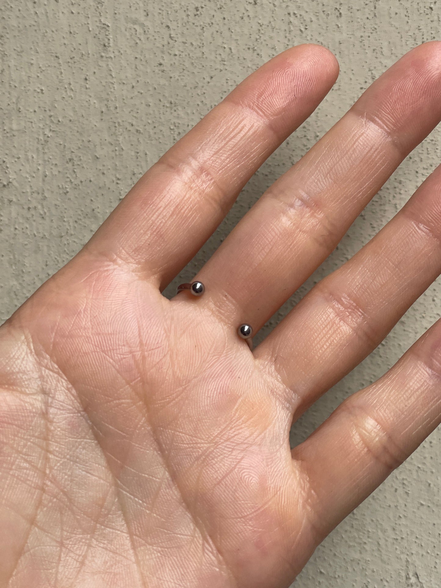 Anello margherita verde