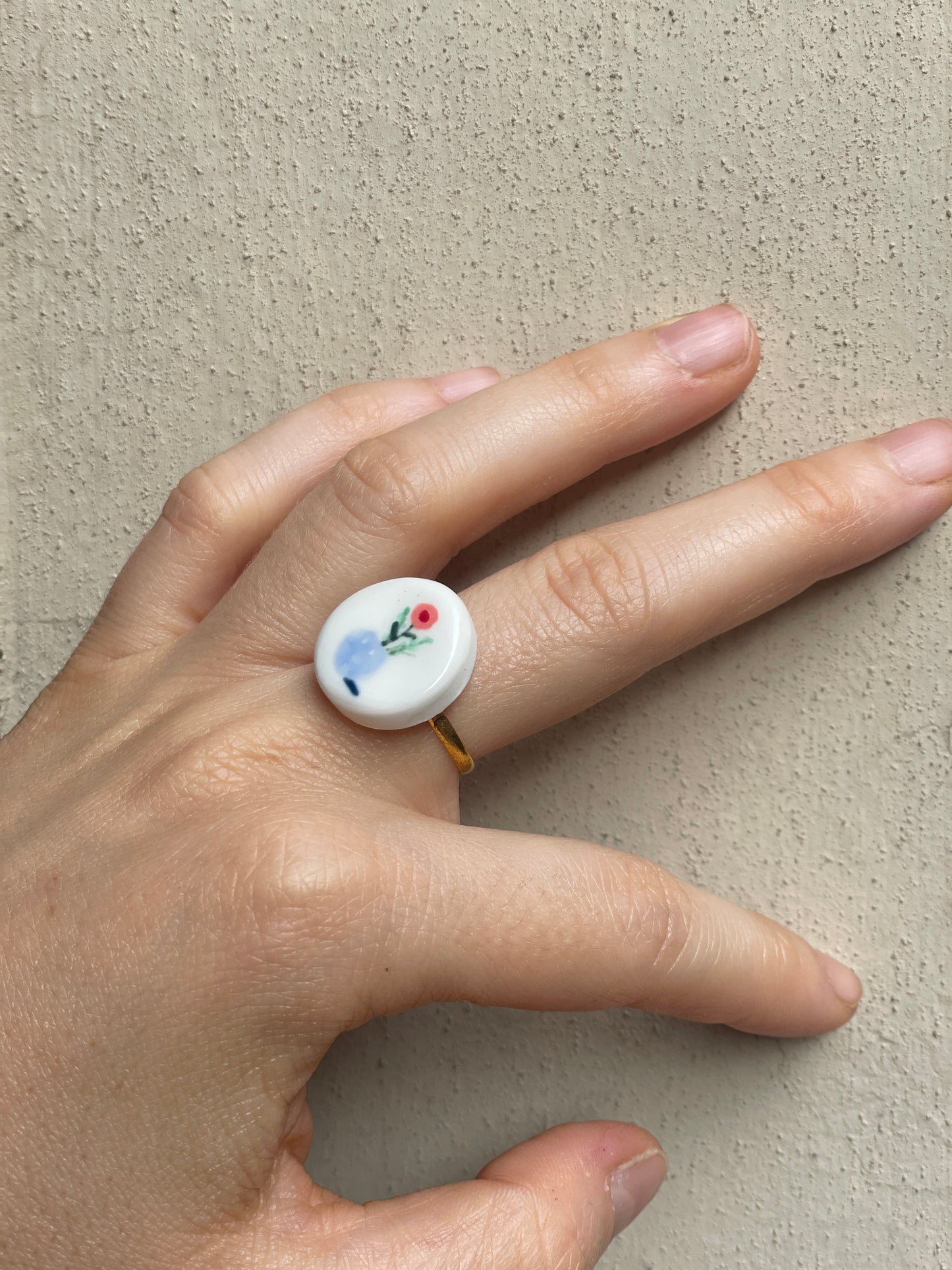 Anello Vasetto fiore