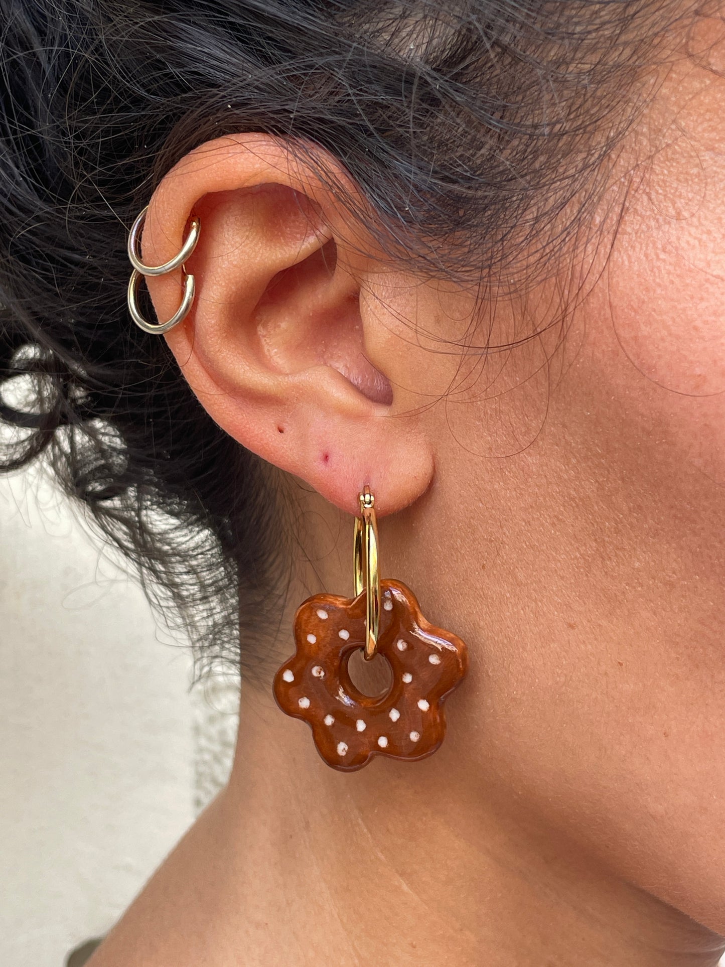 Orecchini bucaneve grandi