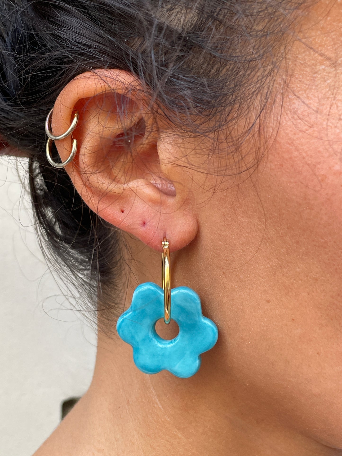 Orecchini bucaneve grandi