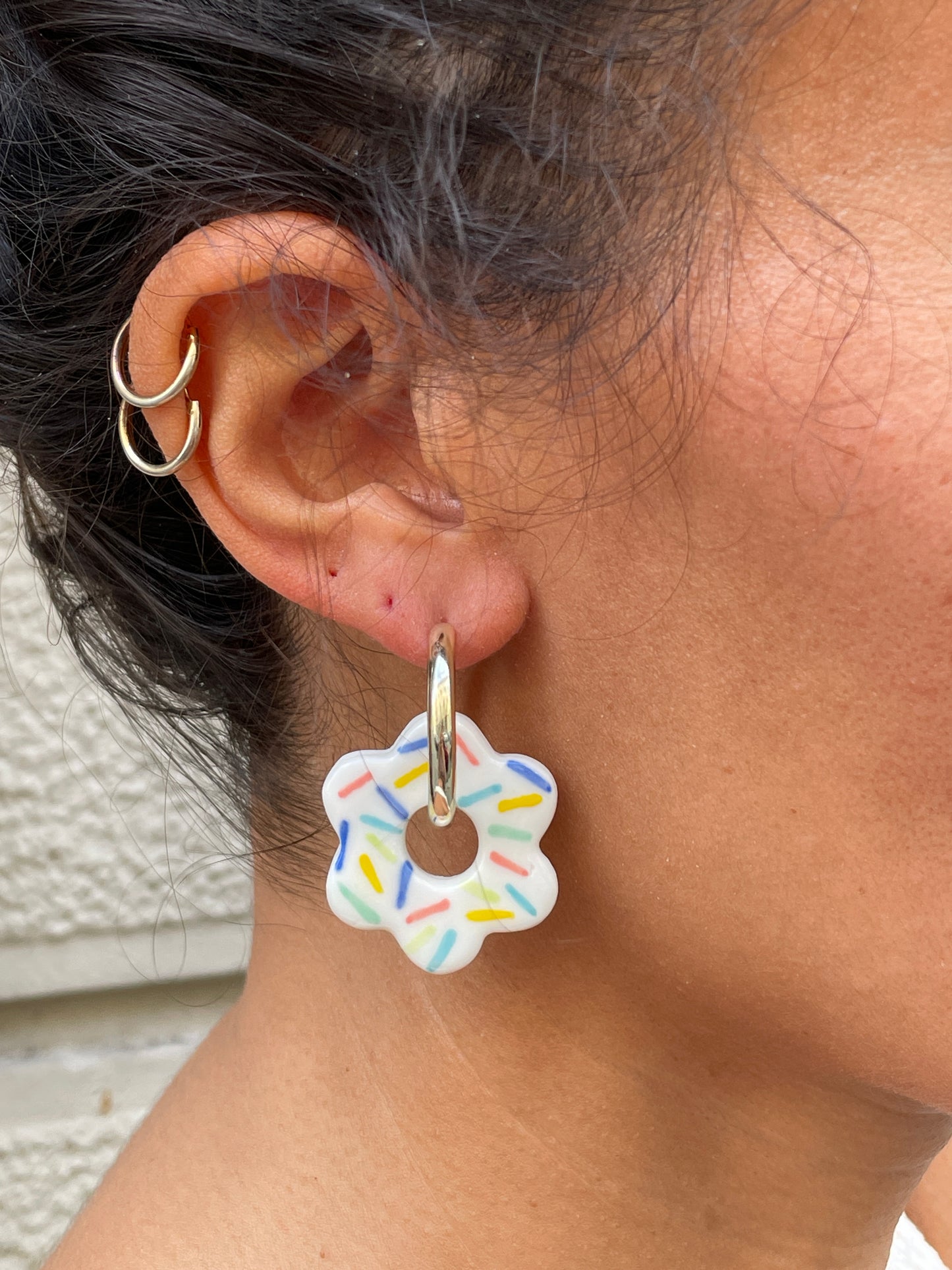 Orecchini bucaneve grandi