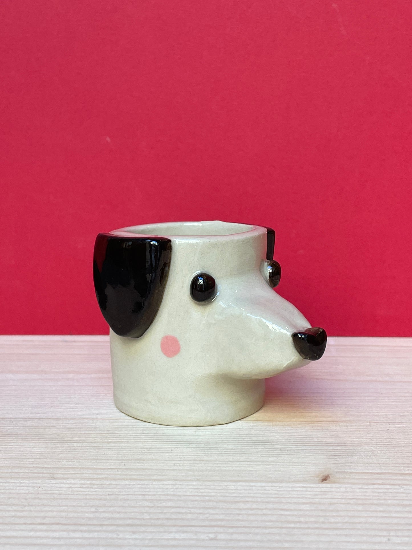 Tazzina cane Bianco e nero